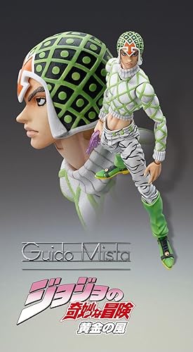 Miniatura 3 de medicos Jojo 's Bizarre Adventure: Parte 5 -- dorado Wind: Guido Mista – y segundo Super Acción de Sex Pistols Estatua