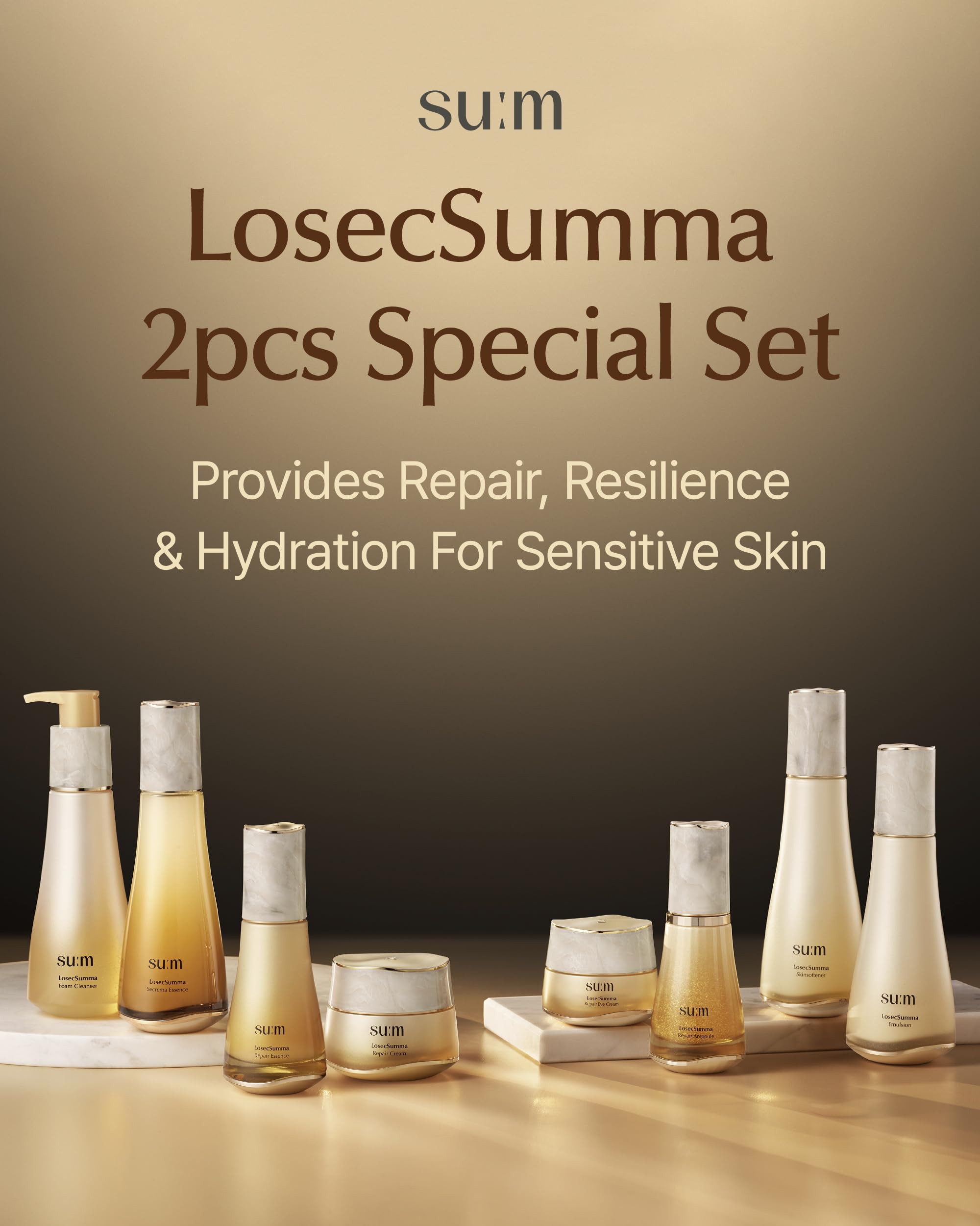Amazon.com: SU:M LOSECSUMMA Essence Duo Set (4 fl oz) - Advanced