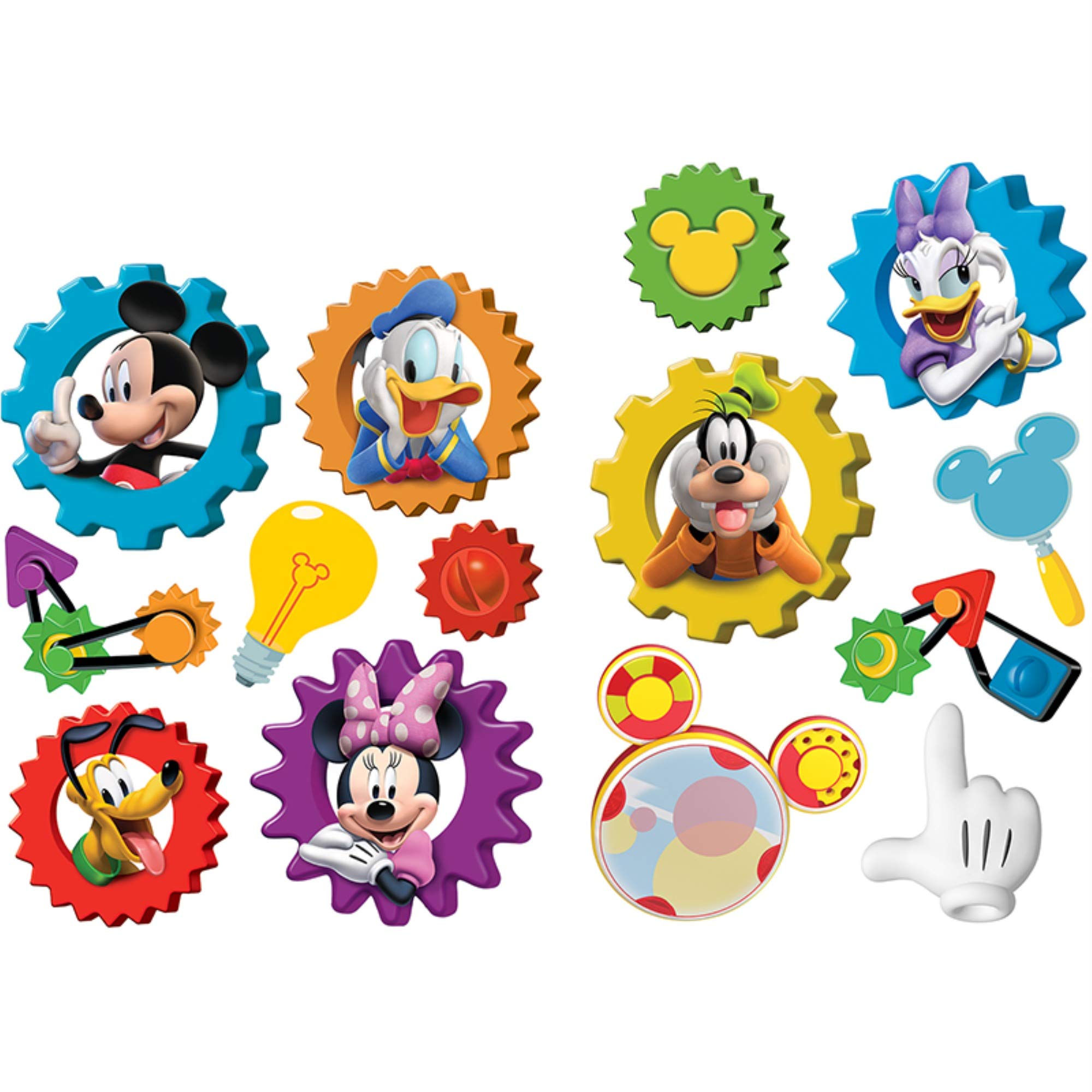 Amazon.com: Eureka Mickey Mouse Clubhouse 2-Sided Deco Kits
