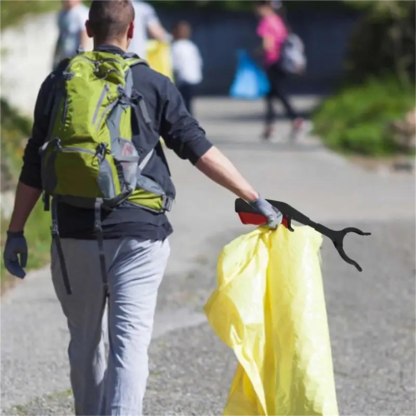 Pince à déchets, Outil de ramassage des déchets 30 cm for les enfants et personnes âgées