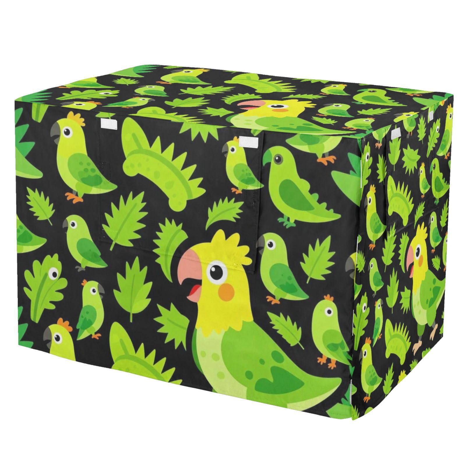 Housse pour cage de chien motif calopsitte idéale pour le camping et les voyages