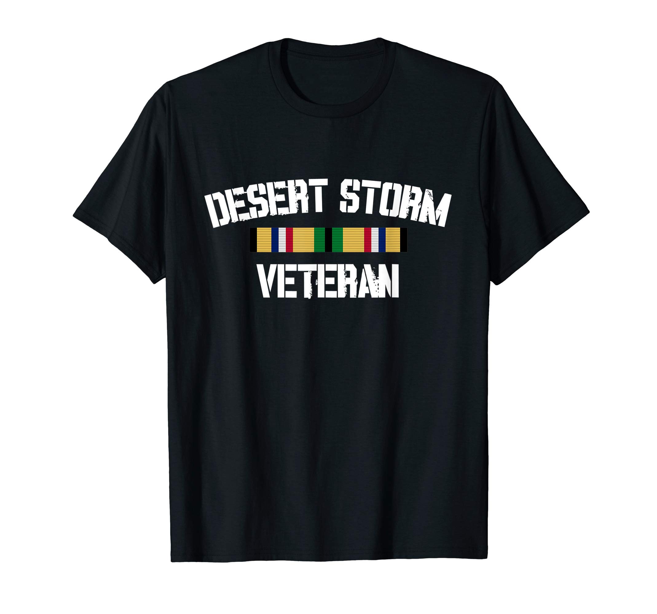 Desert Storm Veteran Pride Persian Gulf War Service Ribbon T-ShirtOEKO-TEX STANDARD 100