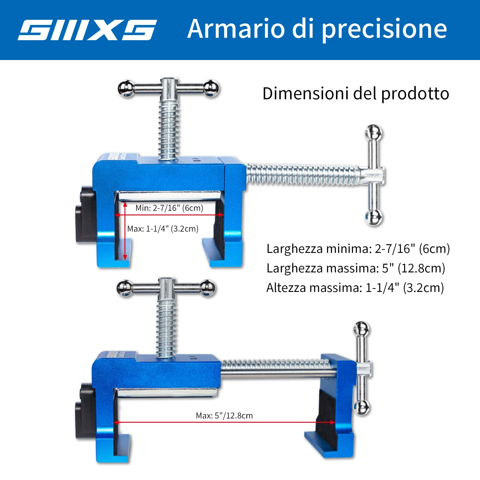 4 Pezzi Morsetto per Armadietti, Morsetto per installazione di armadietti