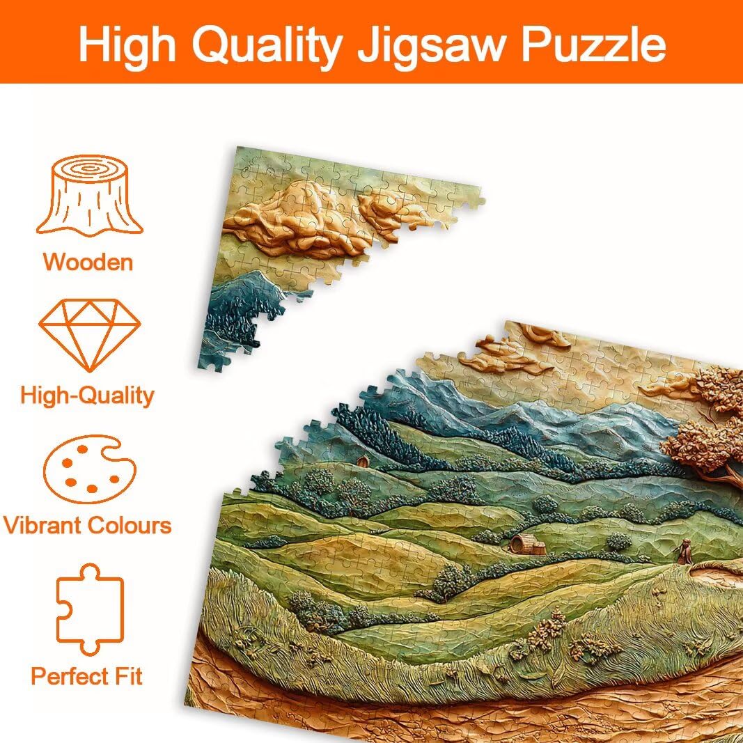 Puzzle Naturaleza, Puzzle 1000 Piezas, Rompecabezas, Regalo Mujer -8242