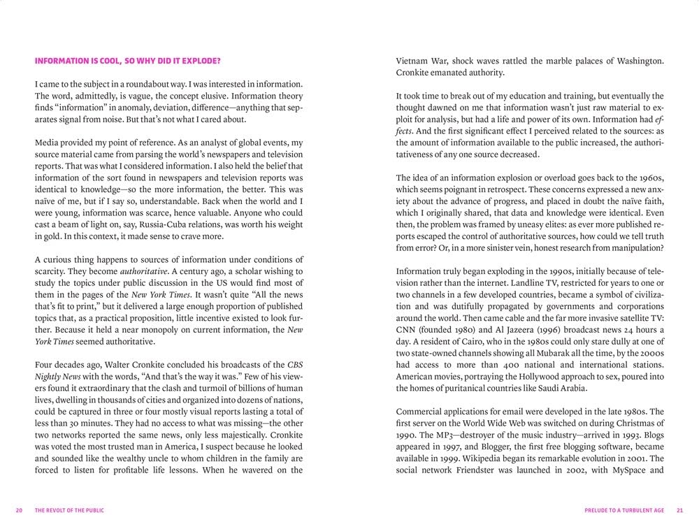 The Revolt of the Public and the Crisis of Authority in the New Millennium: And the Crisis of Authority in the New Millenium