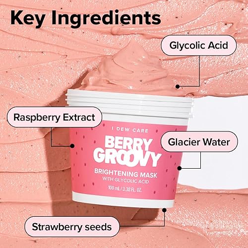 Miniatura 15 de I DEW CARE Mascarilla facial Wash Off – Cookie O' Glow Hidratante y purificante para la piel seca con mantequilla de semillas de cacao, mascarilla