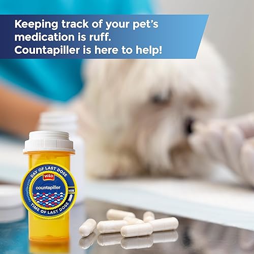 Miniatura 6 de Countapiller Rastrea, recuerda y organiza los medicamentos sin esfuerzo! Nuestro rastreador reutilizable garantiza el cumplimiento de los