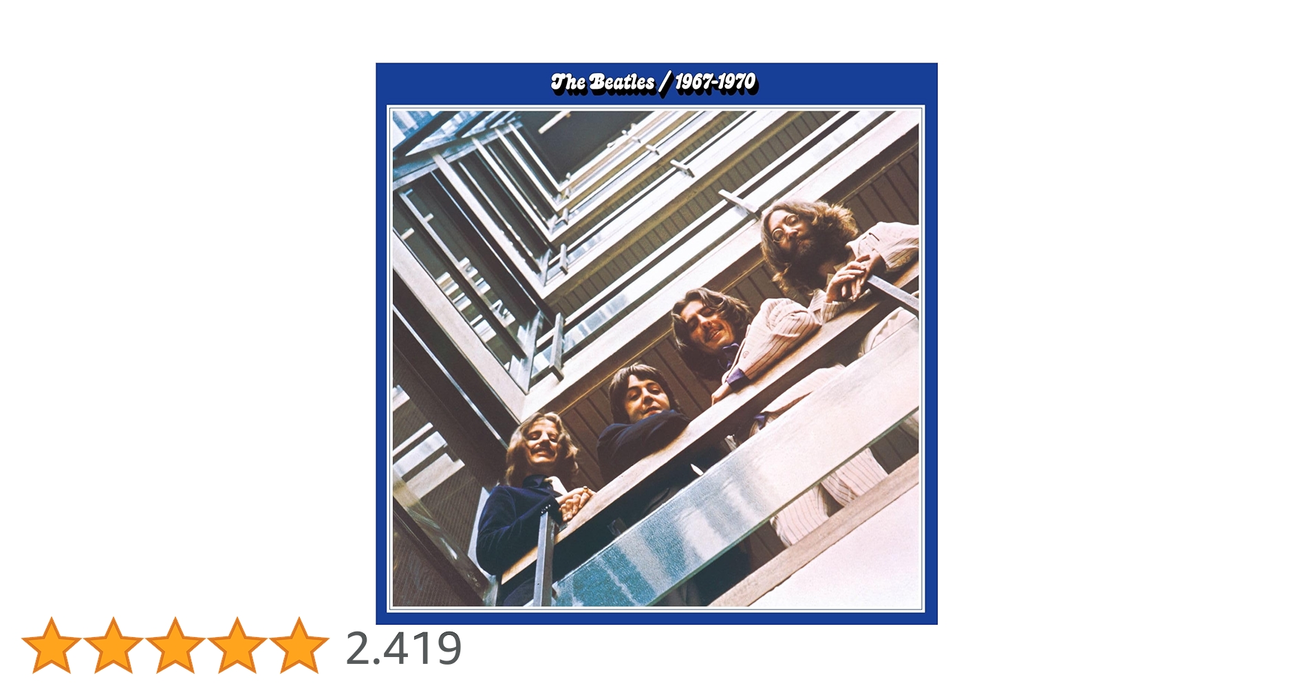 BEATLES アルバムセット 1967-1970 The Beatles 1967 - 1970 (Blue Album 2CD) | Amazon.com.br