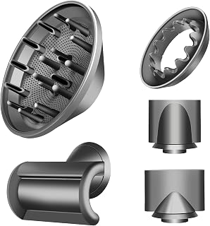Hair Diffuser Attachment Nozzles for Hair Dryer Hd01 Hd02 Hd03 Hd04 Hd08 Hd15-Diffuser Attachment for Hair Dryer-Styling Flyaway Attachment Nozzles/Smoothing Nozzle Tools Attachment