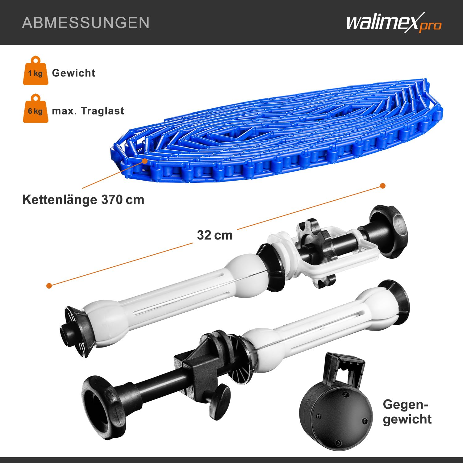 Walimex 12966 kit di fissaggio