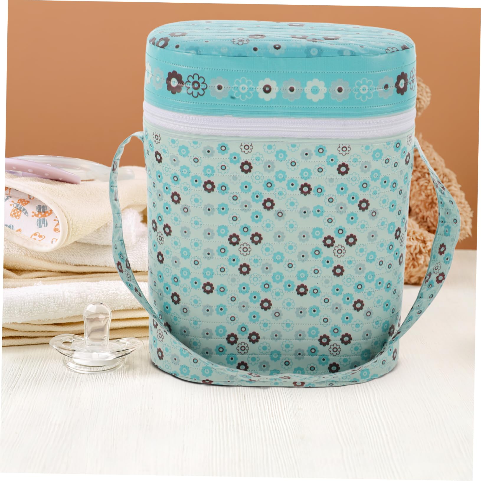 SUPVOX 2 Pezzi Secchio Isolato Per Latte Materno Tazza Per Biberon Latte Materno Refrigeratore Scaldabiberon Da Viaggio Scaldabiberon Manicotto Borsa Per Biberon Isolata