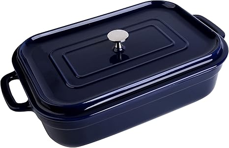 ceramic lasagna pan with lid