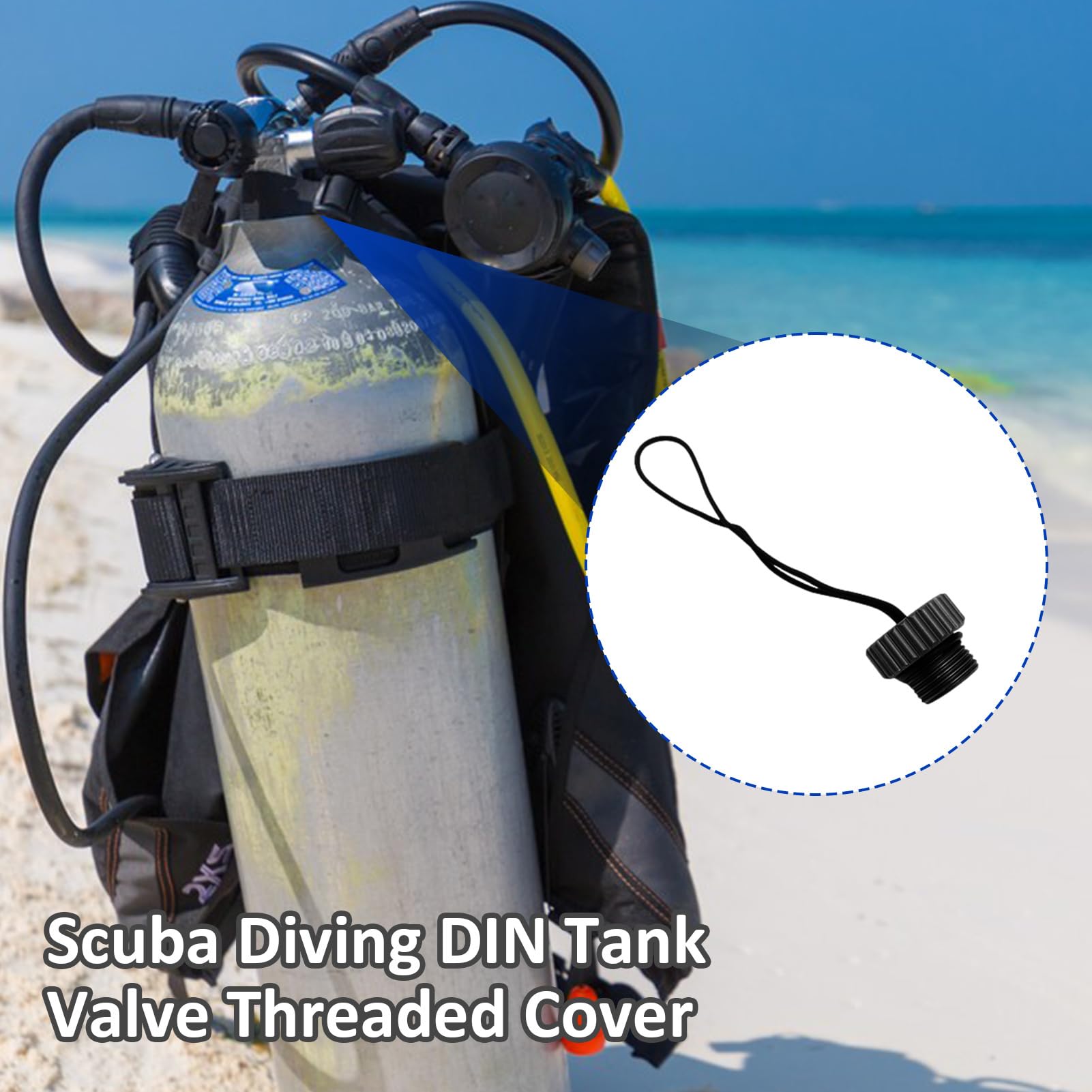 Valvola Sicurezza Immersione Din Yoke In Ottone - 250 Bar Filettatura 18x1 5mm Per 537845