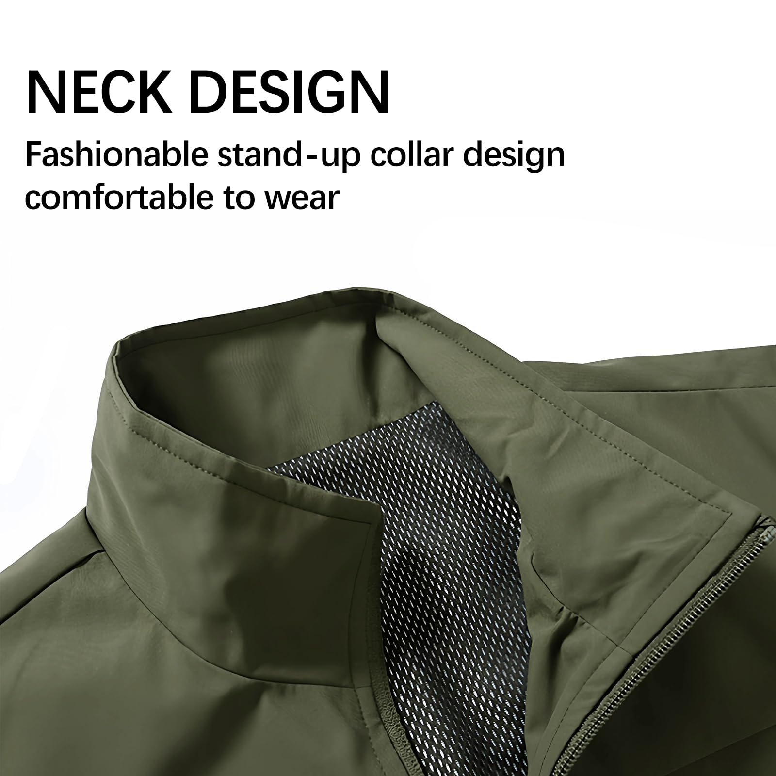 Gilet multiuso da uomo, con logo personalizzato, multitasche, traspirante, senza maniche, per escursionismo e campeggio