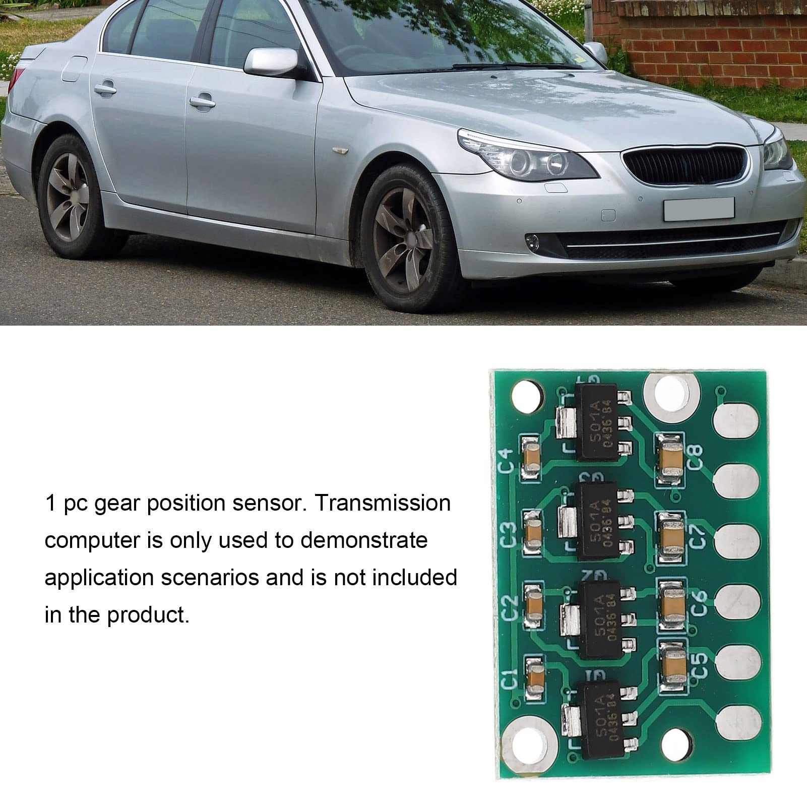 Sensore di Posizione del Cambio, Sensore di Posizione del Cambio della Trasmissione Automatica in Lega di Alluminio Compatibile con Il Computer del Cambio E60 E66 6HP19