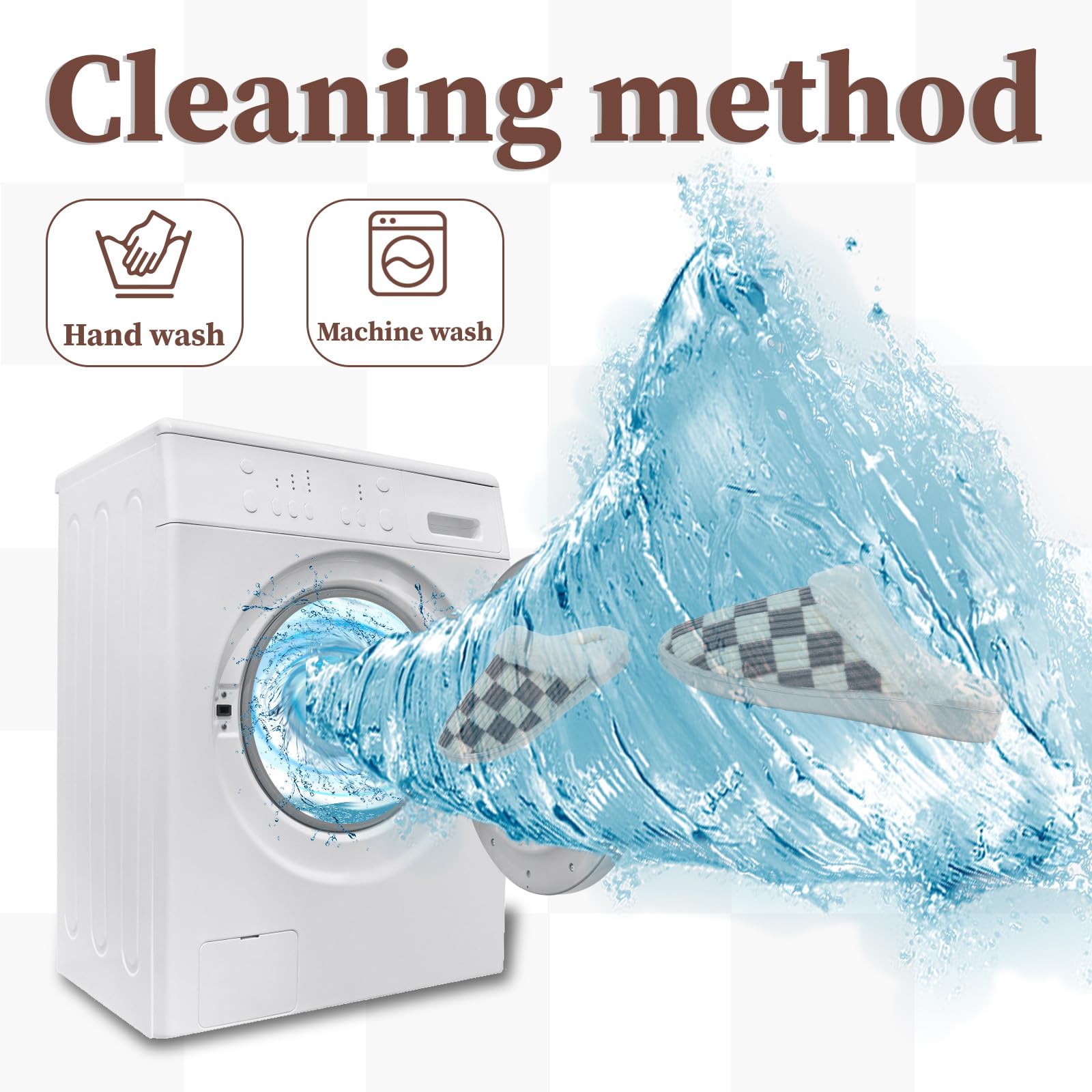 Waysoland Pantofole Donna Uomo Invernali,Ciabatte Donna Uomo Invernali Fuzzy Memory Foam Scivolare su Suola antispuggente Camera da letto Pantofole soffici Interno Esterno