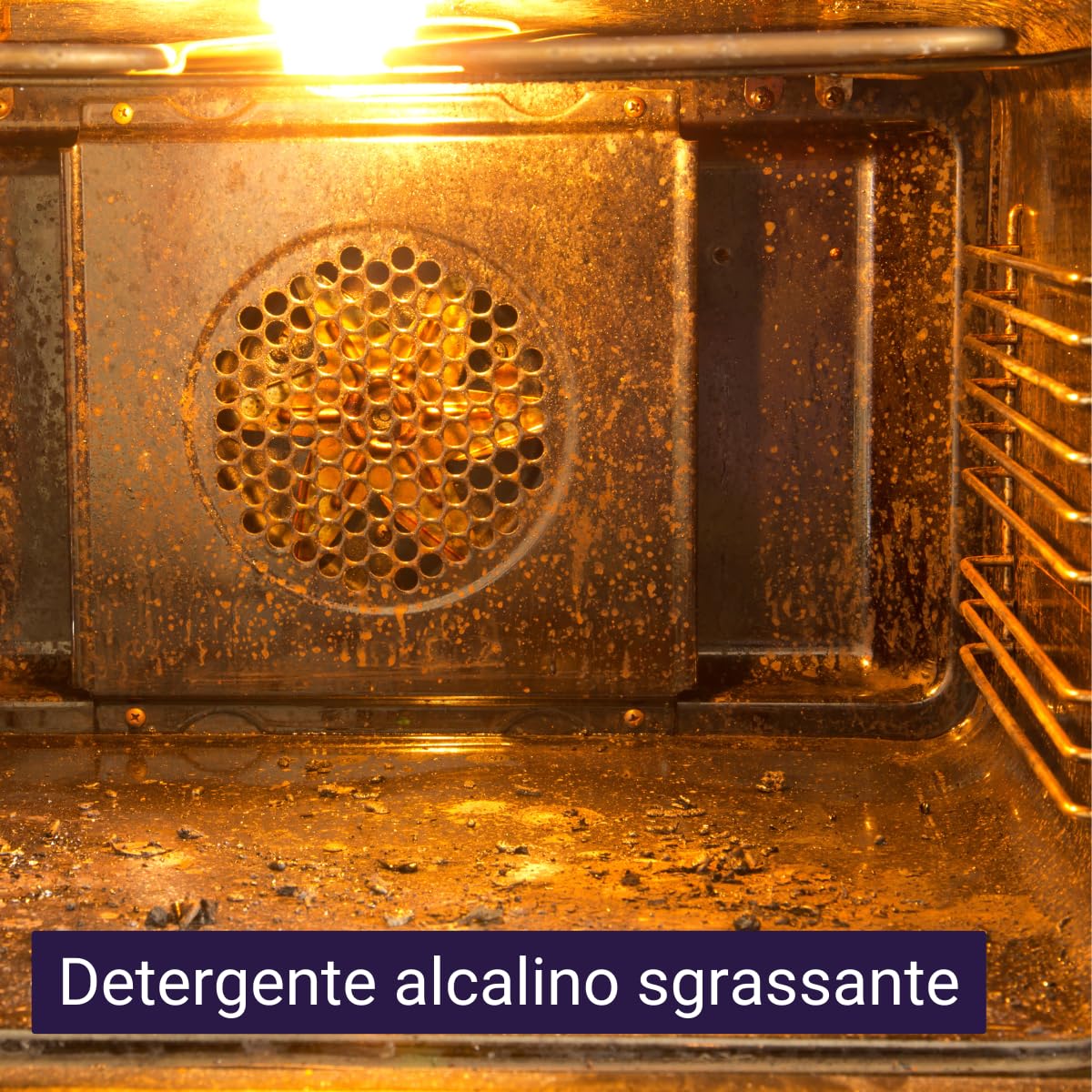 PIP Detergente Forno Autopulente Forni CPC, Alcalino, Prodotto Puliforno Sgrassante, Disincrostante, Professionale, Industriale, Biodegradabile, Tanica LT. 5 - Kg. 5,25 Pronto all'uso