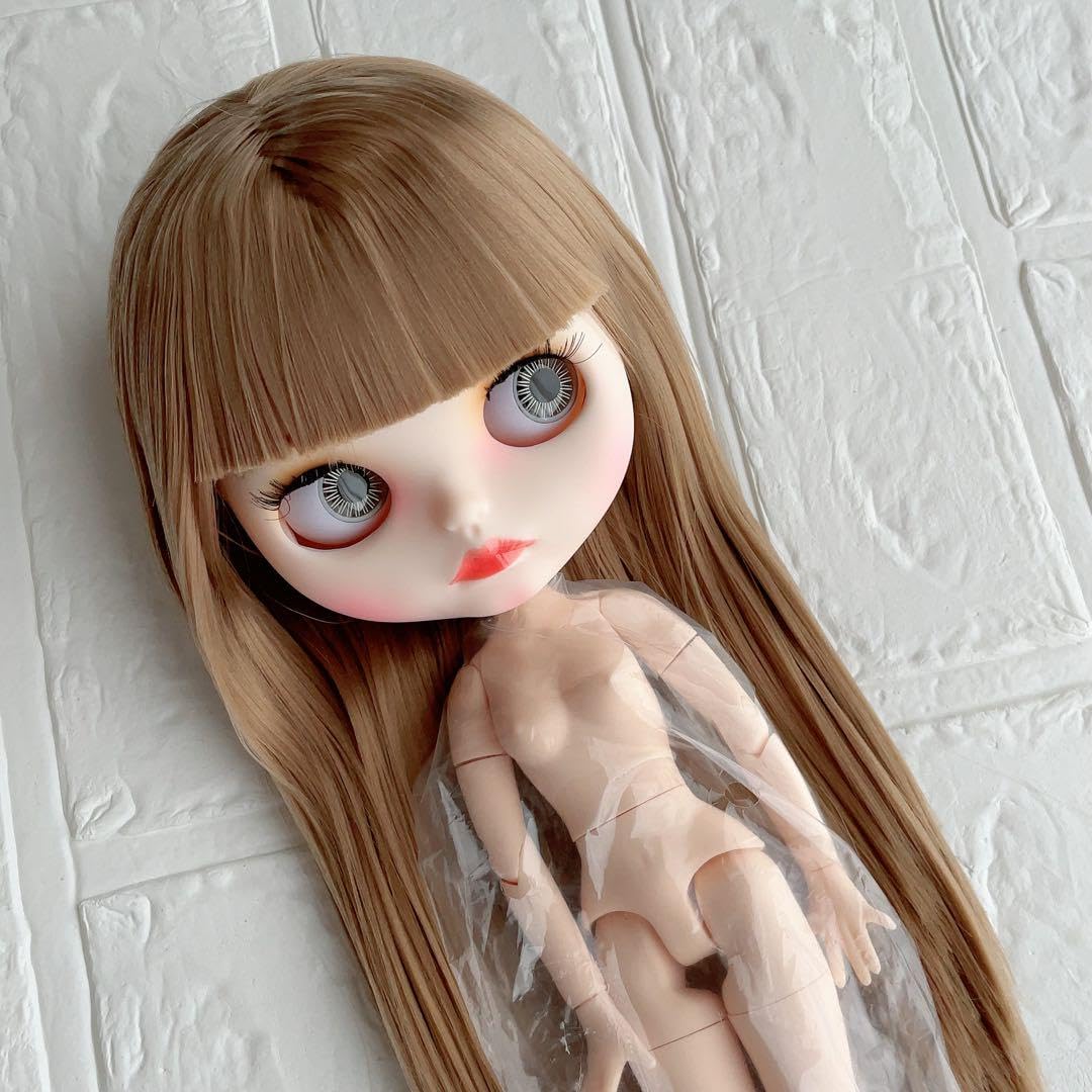 Amazon.co.jp: アイシードールミルクティーブラウンストレート ニュー