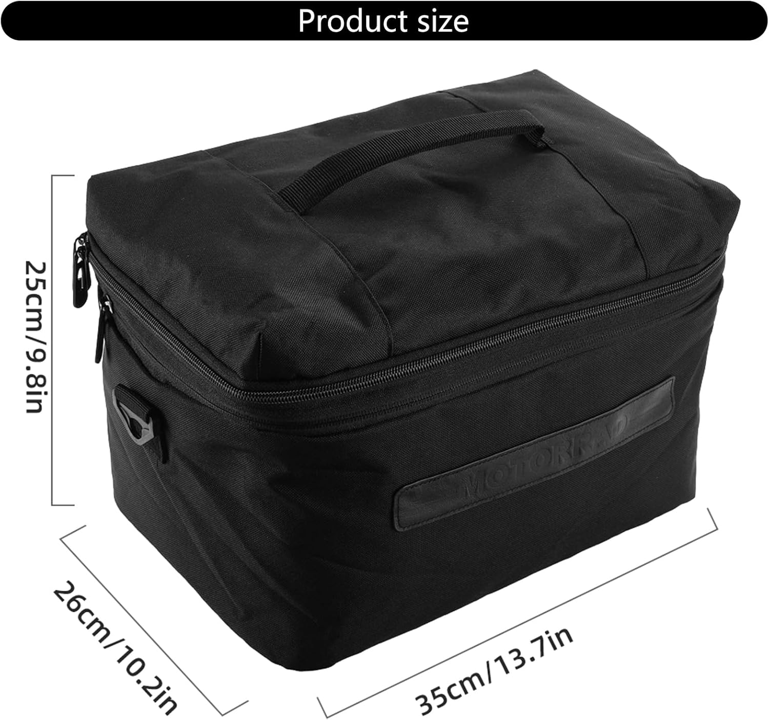Weather Motorcycle Storage Bag High Capacity Travel Gear General Case for Bike R1300GS 2023-2024 Strong Nylon Storage Box
