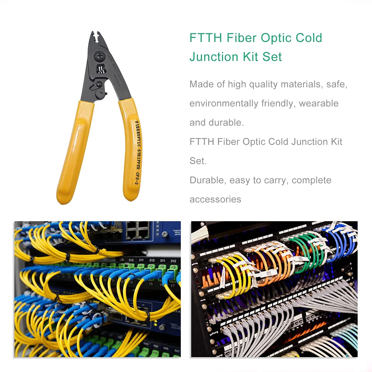 Pinza Spelafili Per Fibra Ottica Cruiser Clauss CFS-2 - Doppio Foro - 125 Micron - 16.5 Cm - Foto 4