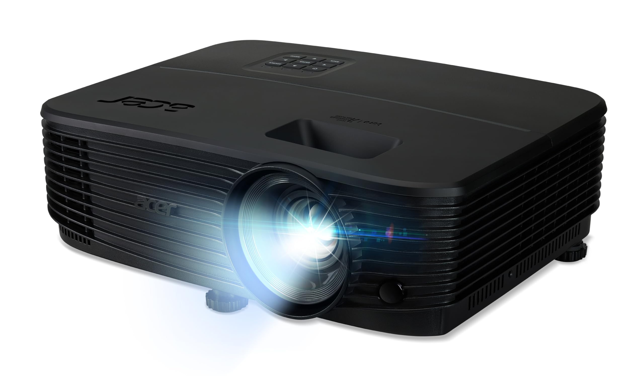 Acer PD2527i (Vero) DLP-LED Beamer (1080p Full HD (1.920 x 1.080 Pixel) 2.700 ANSI Lumen, 2.000.000:1 Kontrast, 3D, Keystone, 1x 10 Watt Lautsprecher, HDMI (HDCP)) schwarz, Business/Education
