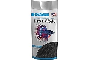 Aqua Natural Betta World Diamond Black Quartz Fish Bowl Beads