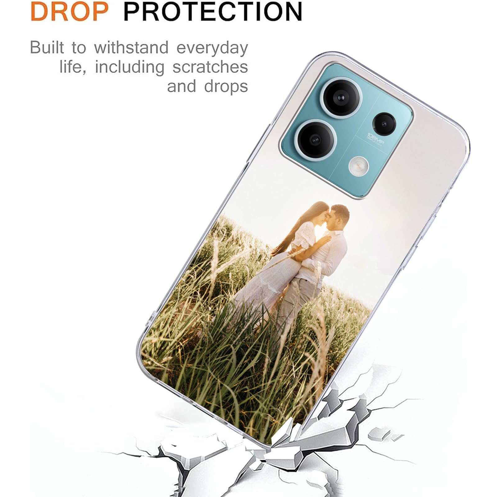 Protezione Telefono Elegante Custodia Per Xiaomi Redmi Note 13 Pro 5G / Poco X6 5G Cover Redmi Note 13 Pro