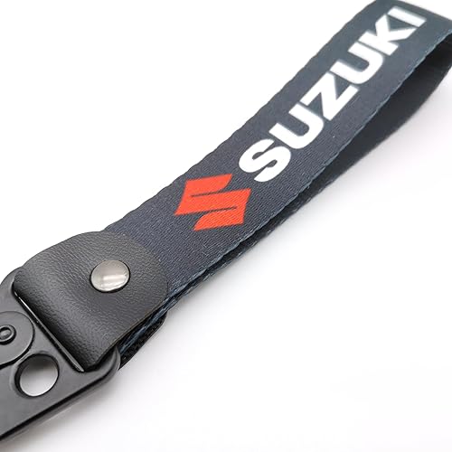 Miniatura 4 de MELD Llavero de motocicleta en blanco sin cortar con hoja y llavero de motocicleta para Suzuki GSXR 600 750 1000 GSX1300R GSF 650 Negro, Negro -