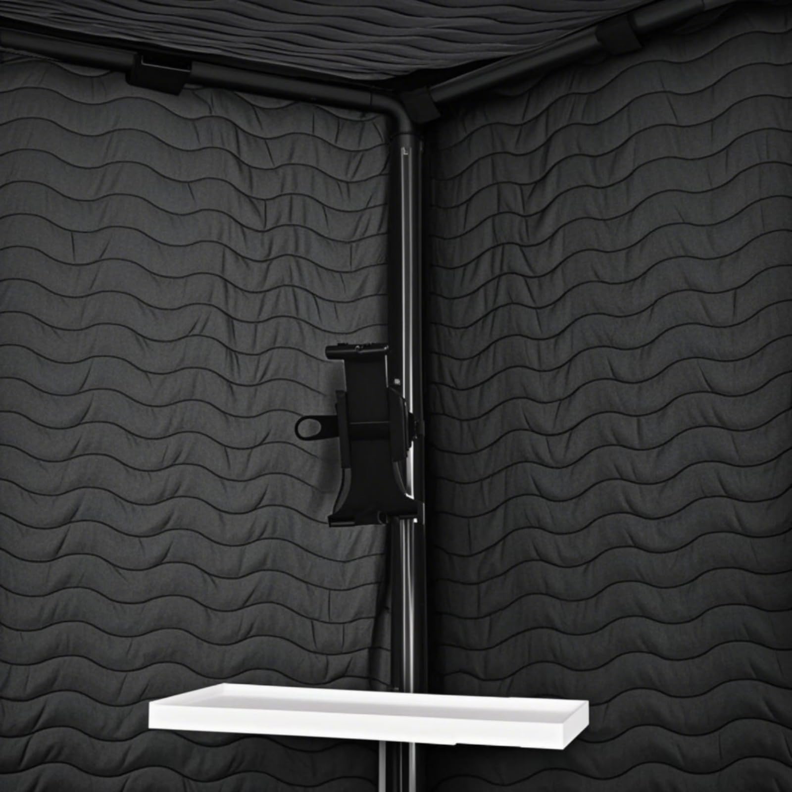 Vocale Portatile Registrazione Booth Acustico con Pannelli Sovrapposti E Design a Scatola per Spazio Chiuso E Focalizzato Adatta per Studio Domestico Podcast Doppiaggio, 110 110 200cm