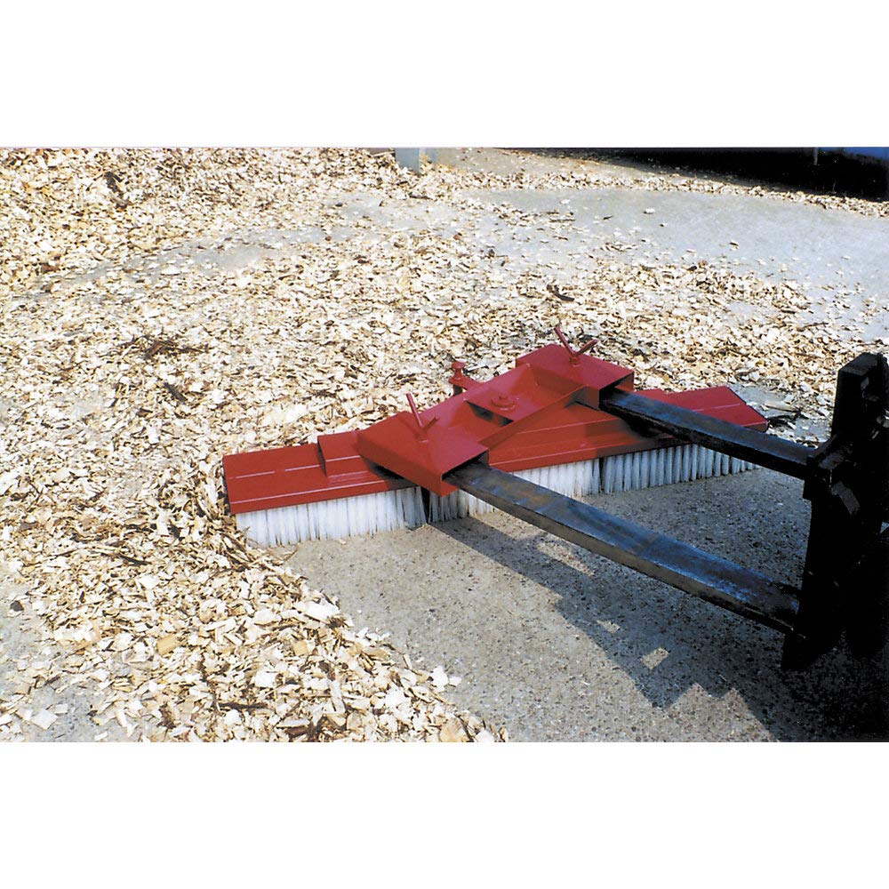 Bauer – Gabelstapler Besen – Breite 1000 mm – rot Feuer