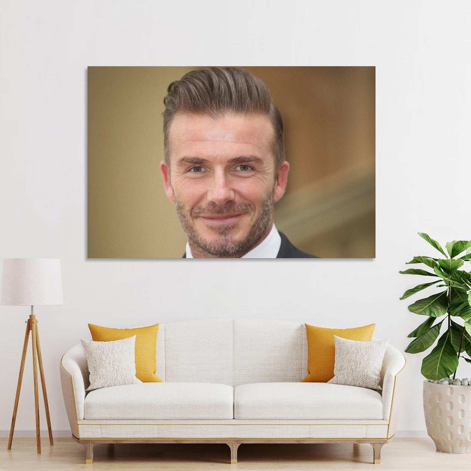 ベッカム絵画 2024-25 PL PANINI PRIZM MANGA B-CUT David Beckham