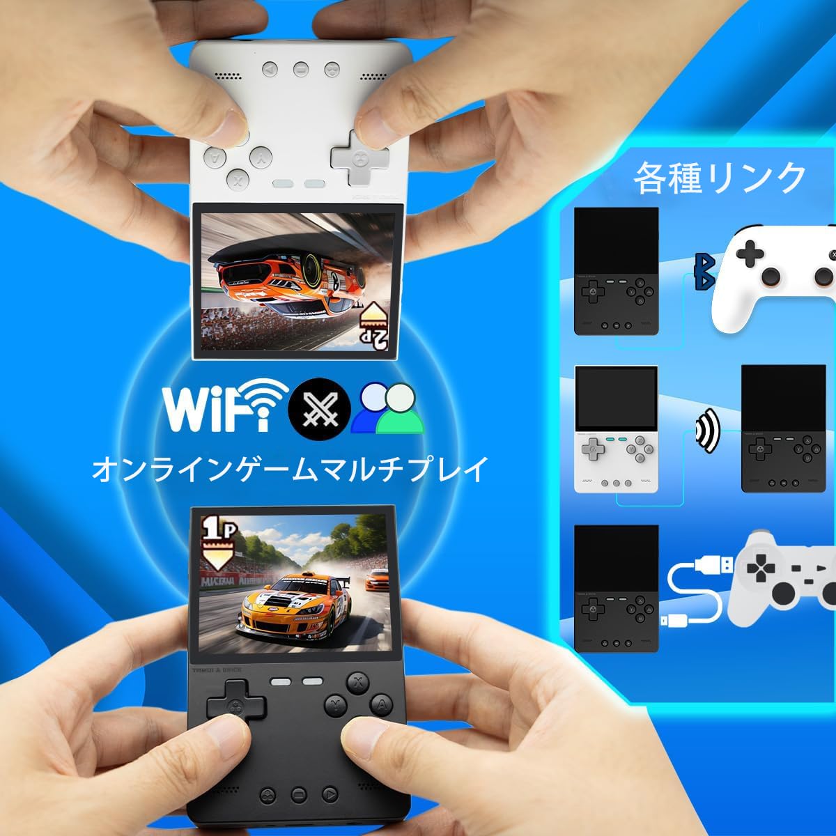 Amazon.co.jp: TRIMUI BRICK ハンドヘルドゲーム機 多種シミュレータ