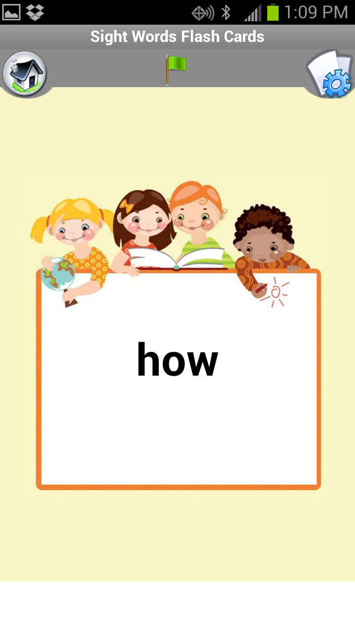 Sightwords Flashcards for Kids App on Amazon Appstore