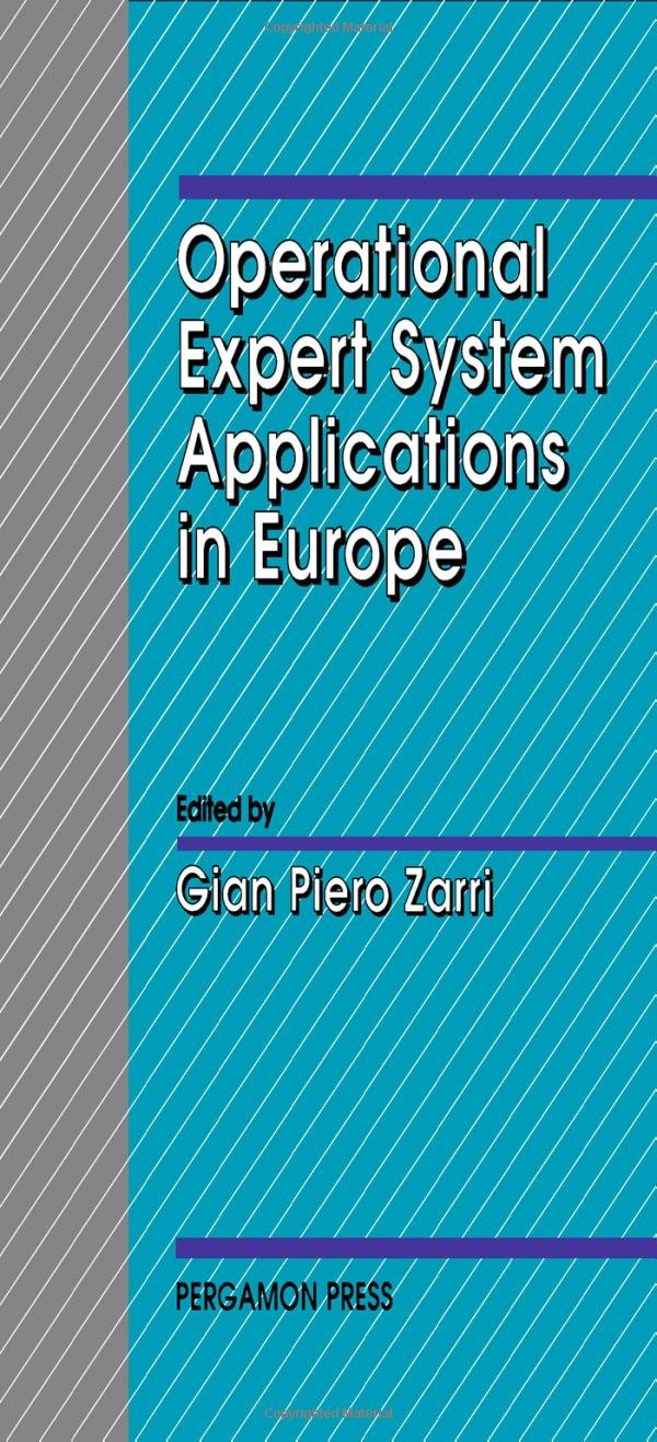 Buy Operational Expert System Applications in Europe (Series in operational Expert Systems Applications Worldwide) — BookShops.in