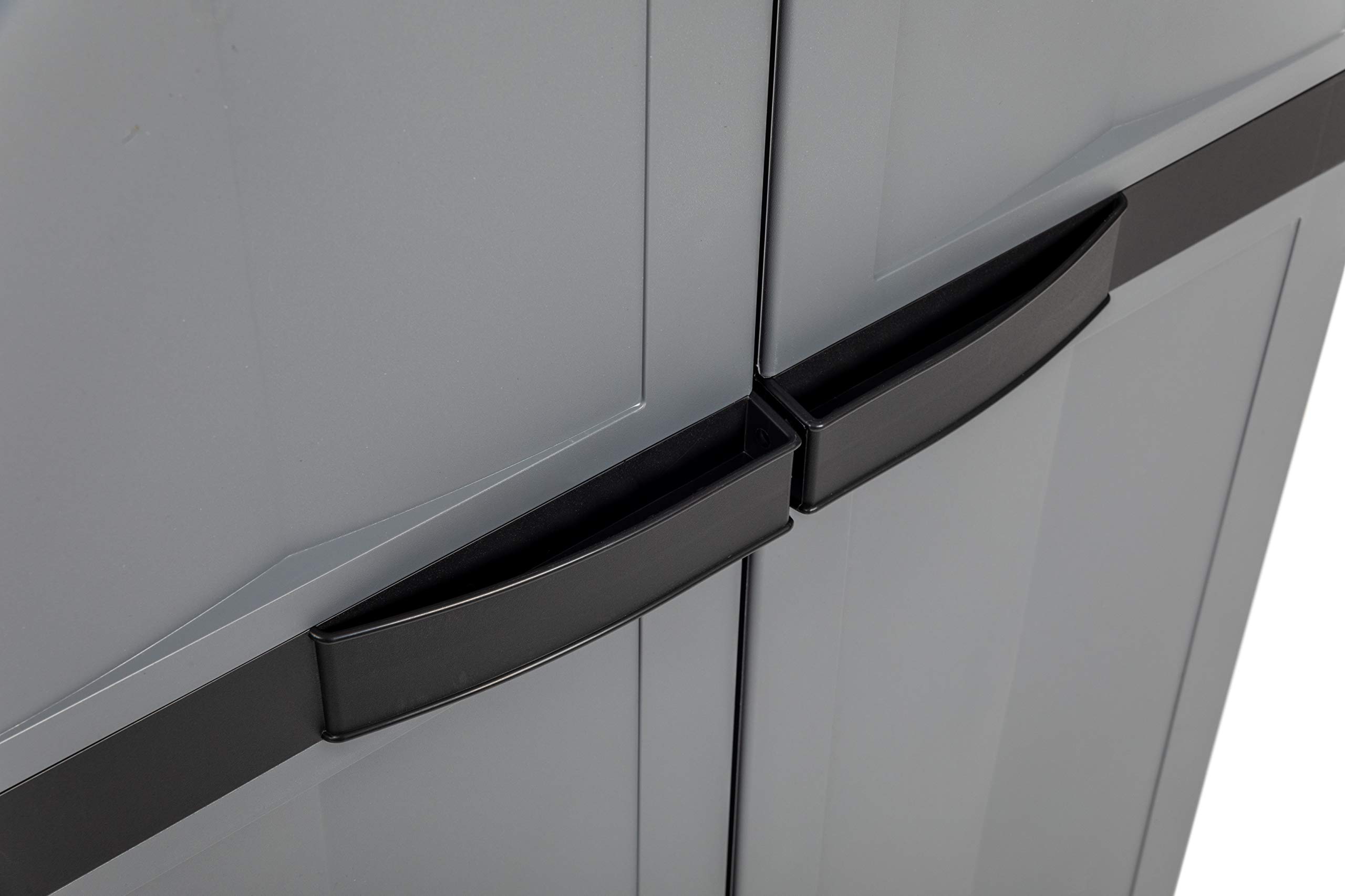 Armadio Portascope Tooamx Trend Midi 4 Ripiani - Nero/Basalto 65x37x165 Cm - Foto 8