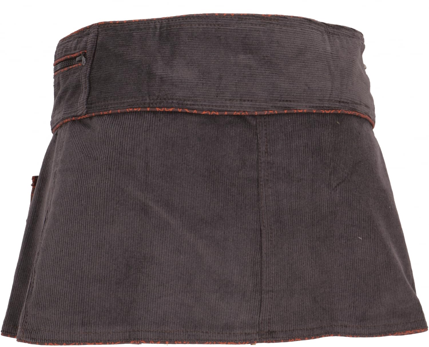 GURU SHOP Wickelrock, Cord Minirock, Cacheur, Sidebag, Damen