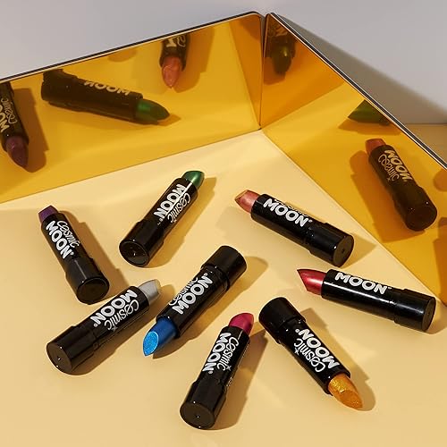 Miniatura 5 de Cosmic Moon - Lápiz labial metálico - 0.17oz - Para labios metálicos fascinantes! - Rosa