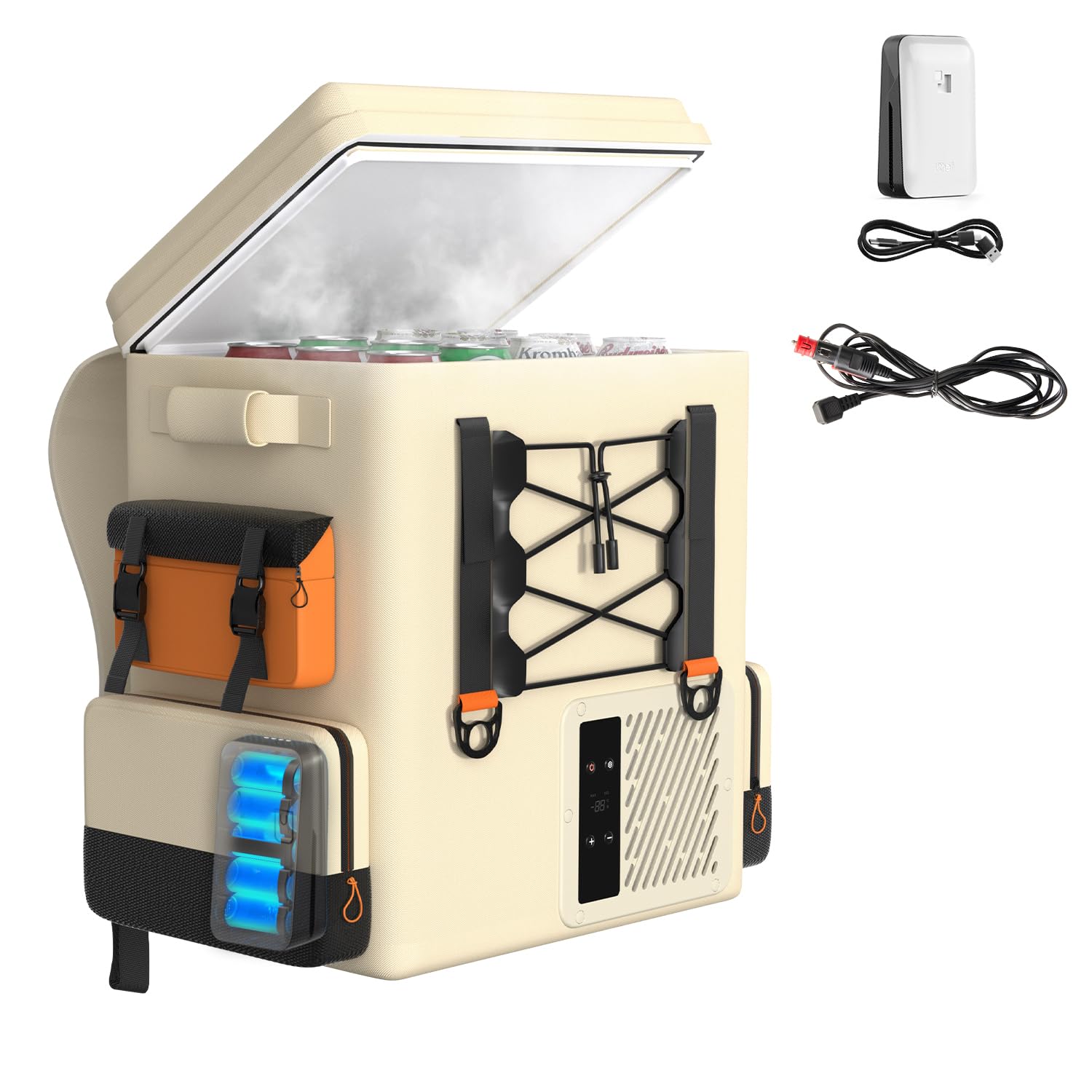 Litheli ポータブル冷蔵庫 バッテリー付 SE 16L 急速冷凍 車載 Amazon.co.jp: Litheli ポータブル冷蔵庫 20L -20℃～20℃ 急速