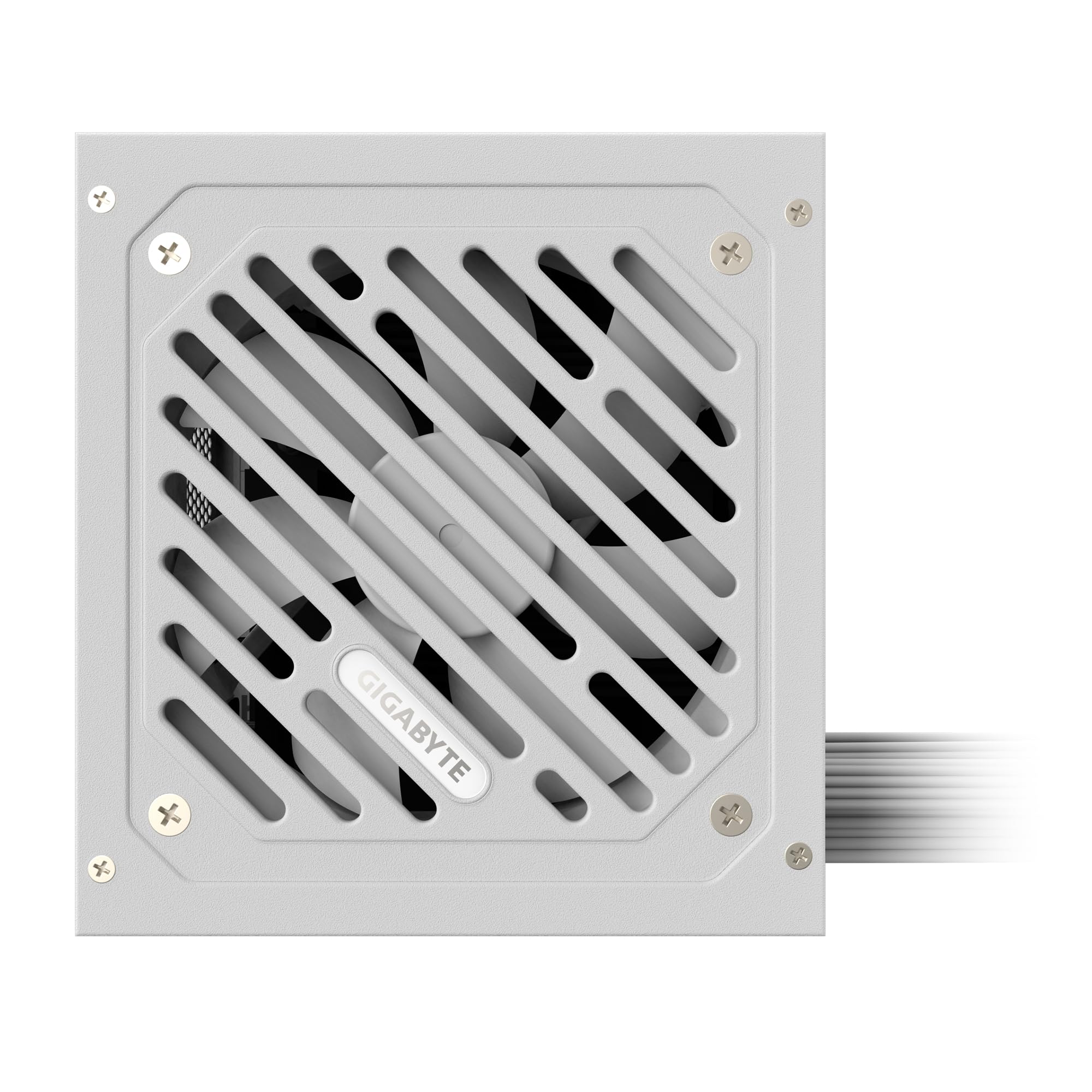 GIGABYTE P550SS Ice Bloc d'alimentation - PCIe 5.0, 80 Plus Silver, Design entièrement modulaire, Ventilateur 120 mm, Compatible ATX 3.0, Prise EU
