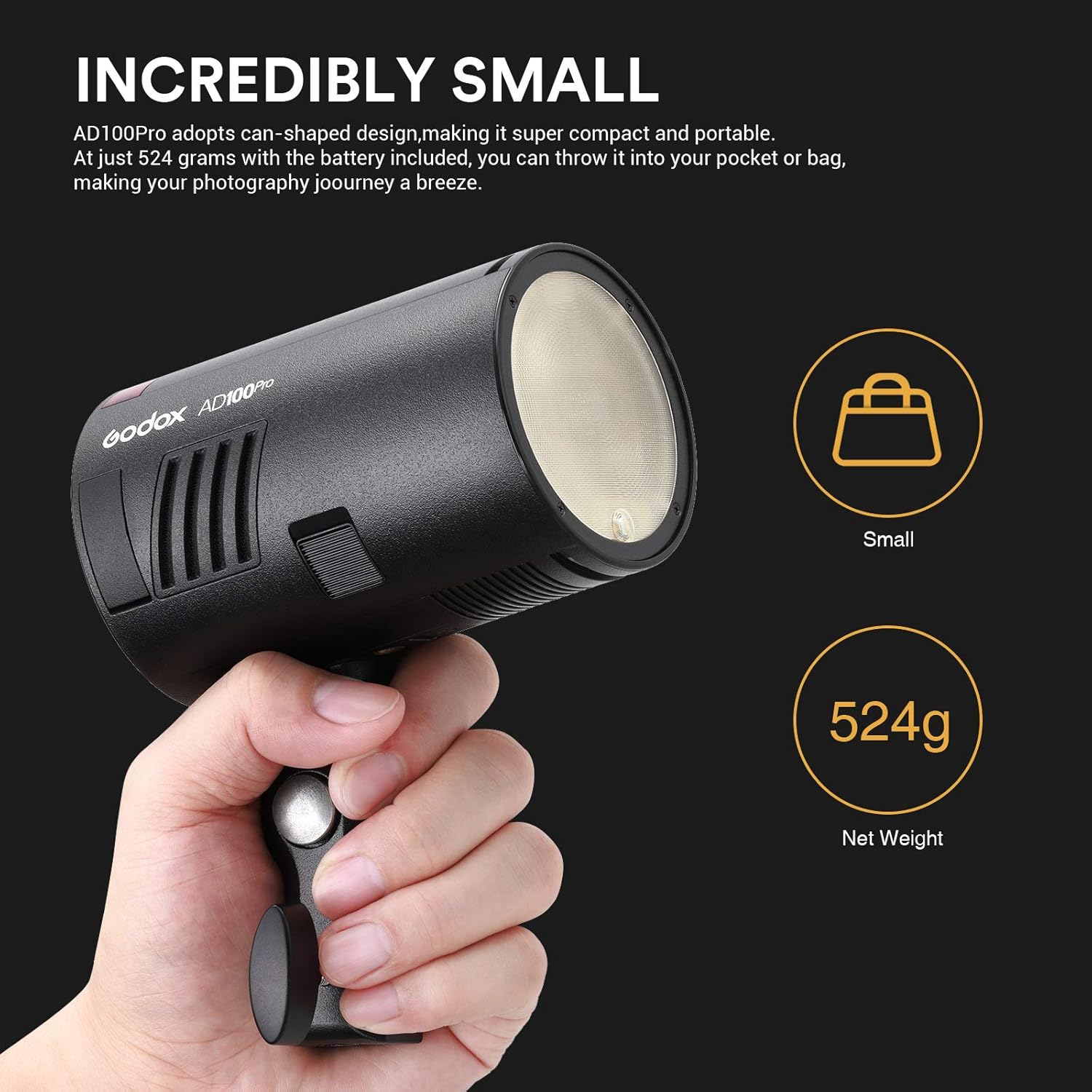 Exclusive Godox AD100Pro AD100 Pro Pocket Flash, 100W 2.4G Wireless HSS 1/8000s, 2600mAh Li-ion Battery 360 Full-Power TTL Flashes Compatible for Nikon Canon Sony Fujifilm Olympus Panasonic Pentax Camera Hot Deals Godox AD100Pro AD100 Pro Pocket Flash, 100W 2.4G Wireless HSS 1/8000s, 2600mAh Li-ion Battery 360 Full-Power TTL Flashes Compatible for Nikon Canon Sony Fujifilm Olympus Panasonic Pentax Camera