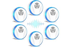 6 Packs Ultrasonic Pest Repeller: Sonic Stop to Mice
