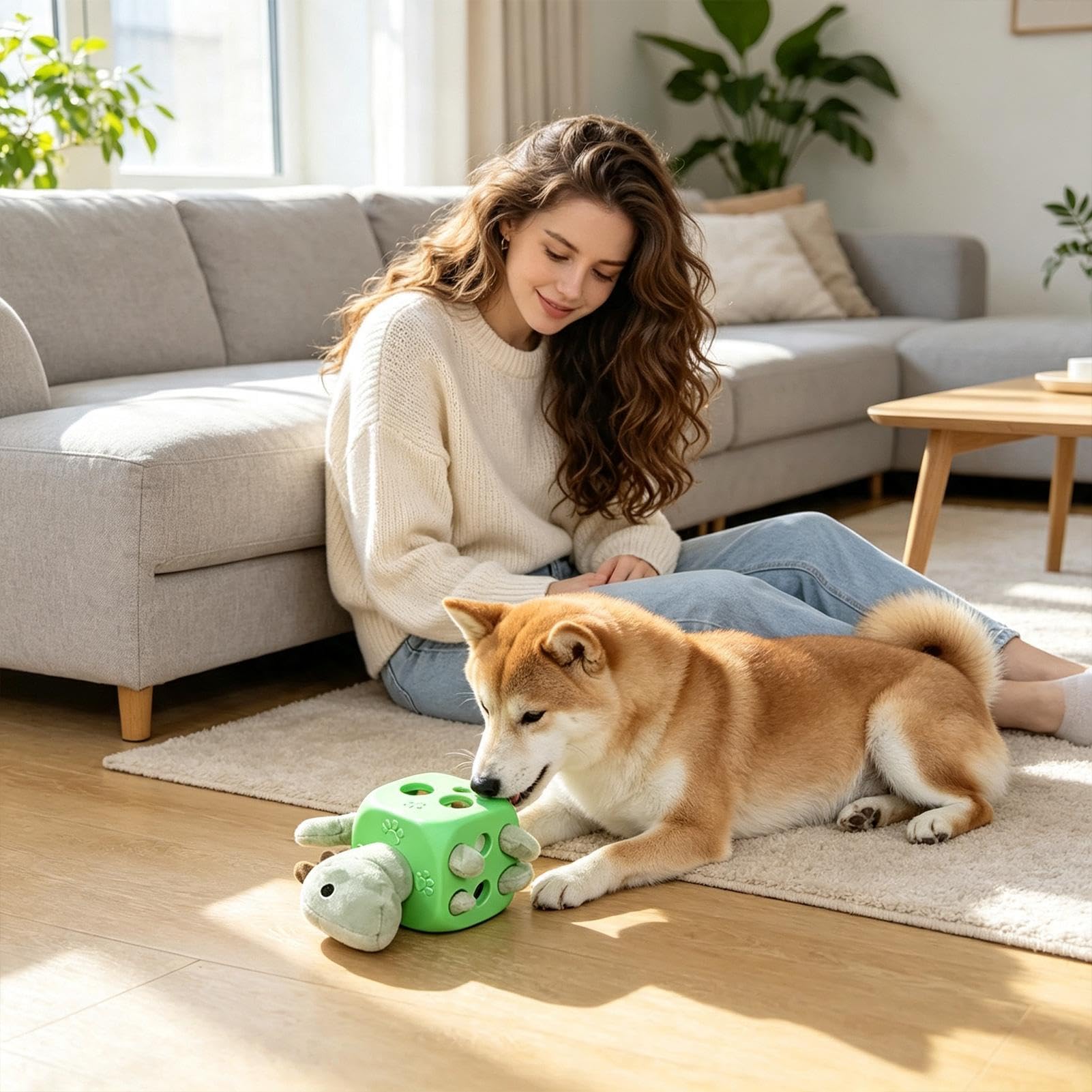 Jouet À Mâcher Pour Chien Compagnon d'entraînement enrichissant avec