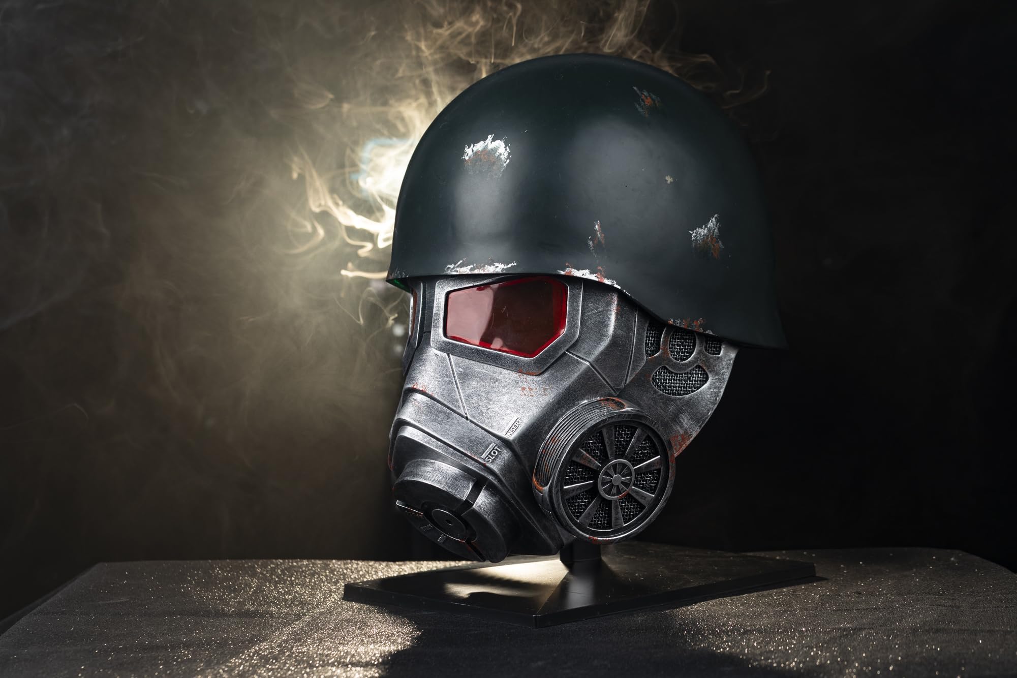 Casco per cosplay di Halloween, maschera avanzata NCR Armatura Casco Cosplay Maschera in Resina Maschera Completa Testa per Uomini e Donne Accessori da Collezione Prop