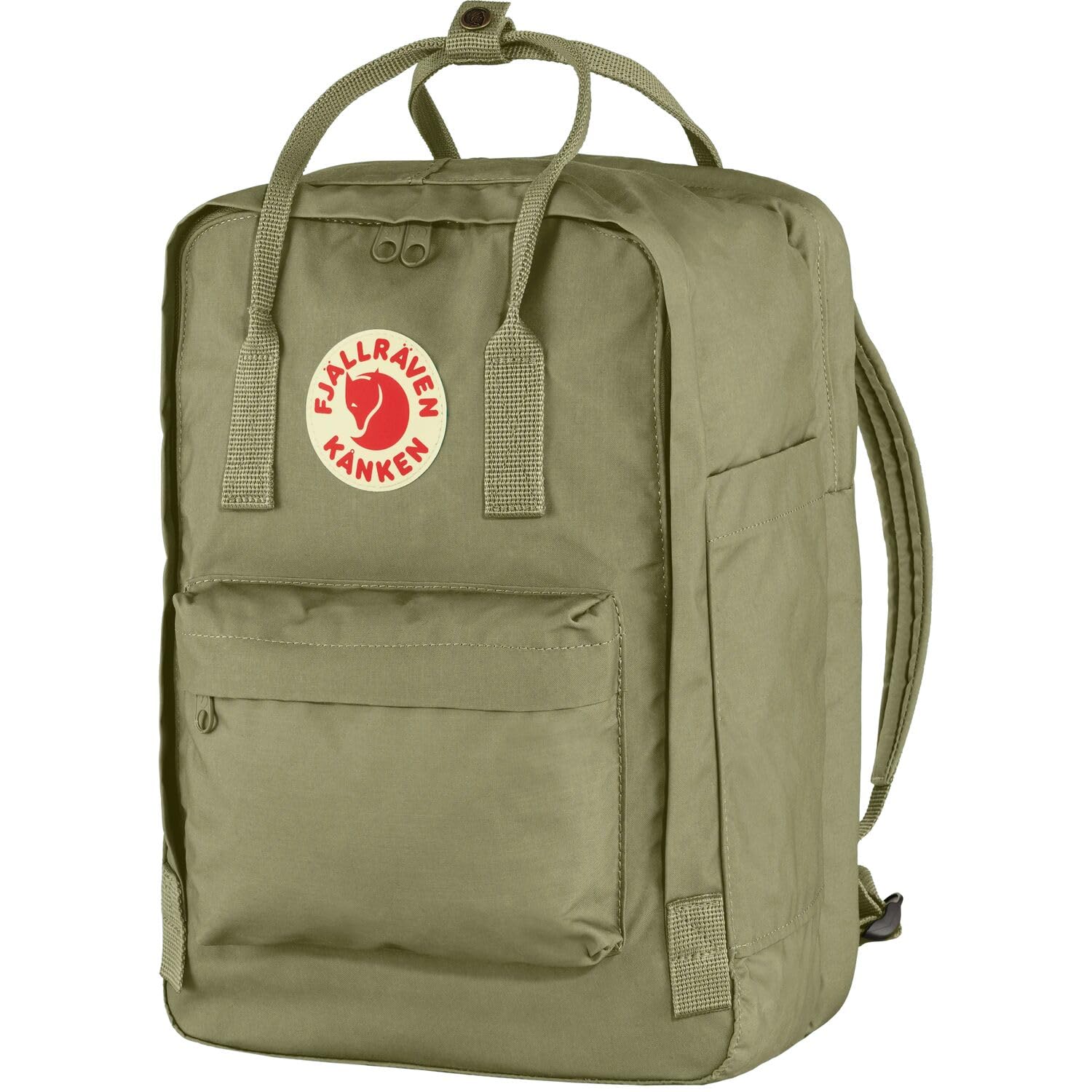 Fjällräven mochila para el portátil con compartimento para portátil Kånken Laptop 15" Green verde oliva