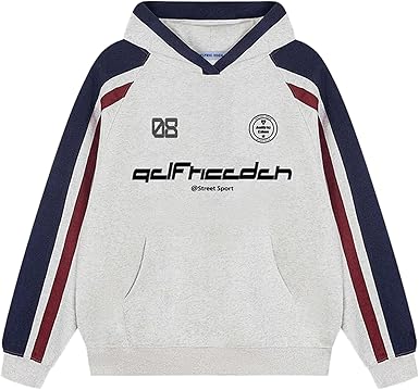 Aelfric Eden Oversized Hoodie for Women Vintage Graphic Hooded Sweatshirts Streetwear Y2K Hoodies Pullover