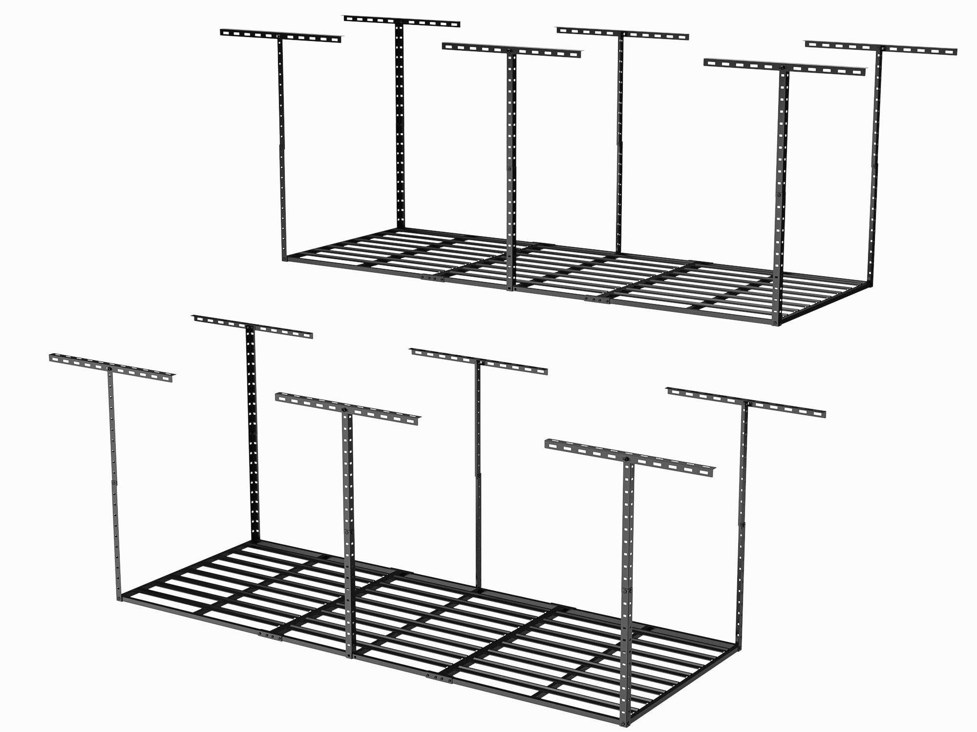 SunsGrove 3x8 Garage Storage Overhead Rack Organization