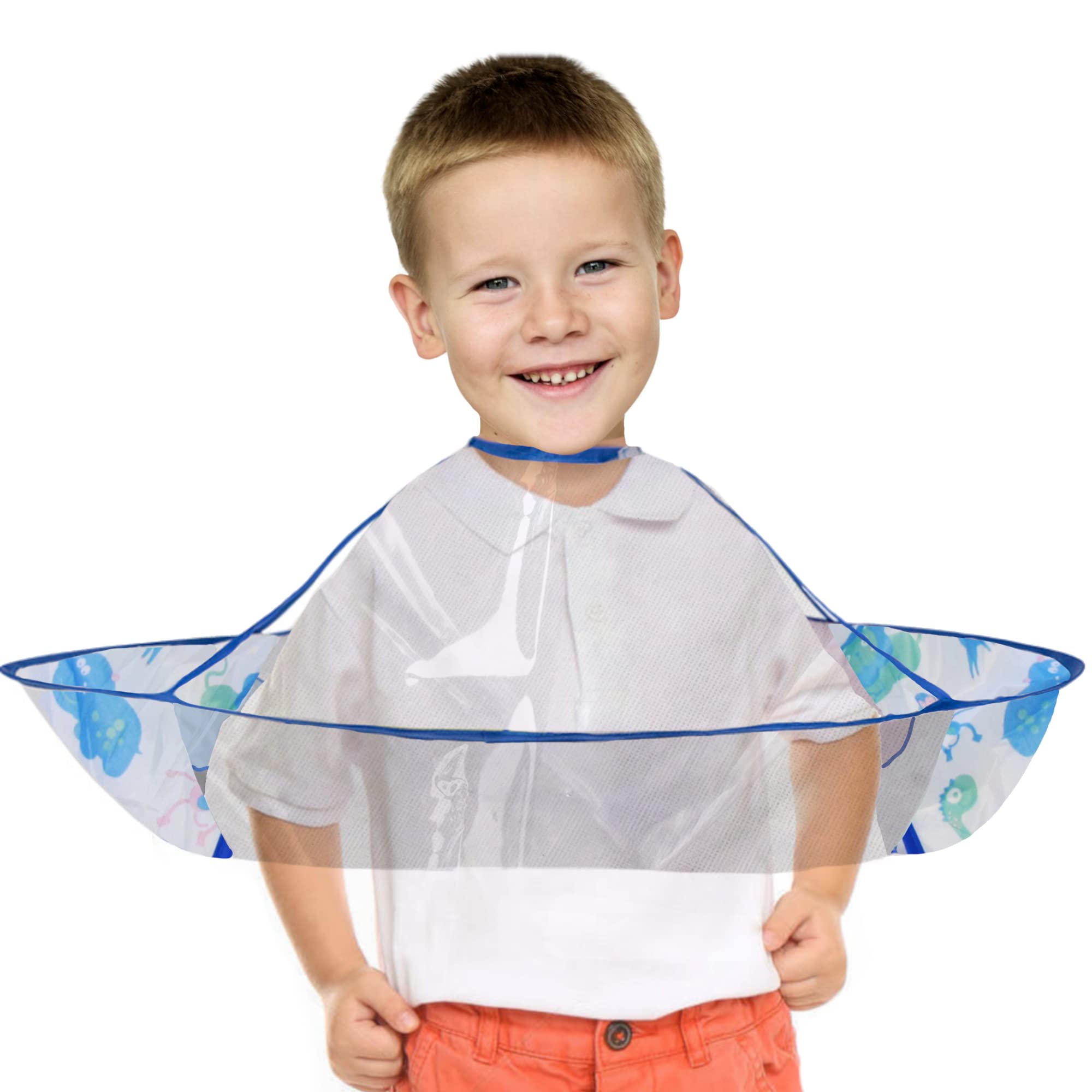 GUSTO Zoo - Delantal de peluquería para niños, capa de barbero, para niños