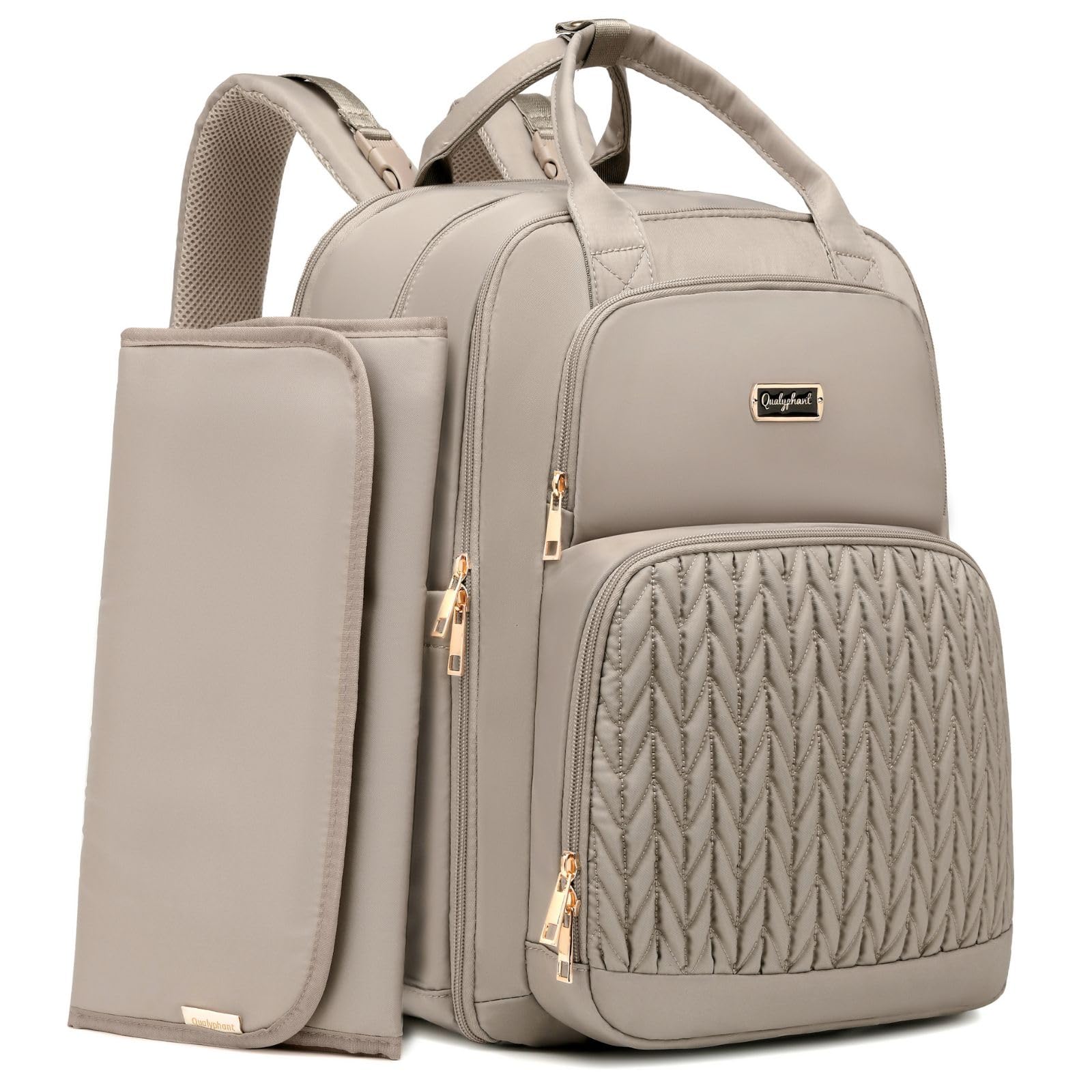 Qualyphant Extra Large Diaper Bag Backpack - Diaper Bags | Mubboo