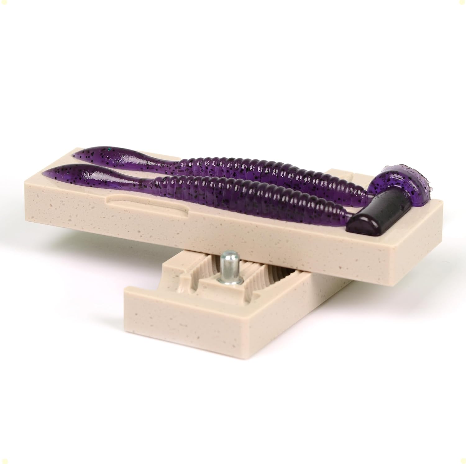 Soft Plastiс Molds Lure Making Injection Molds Fishing Lures Powerbait Maxscent Flat Worm 3.5" Two Cavity - Image 9