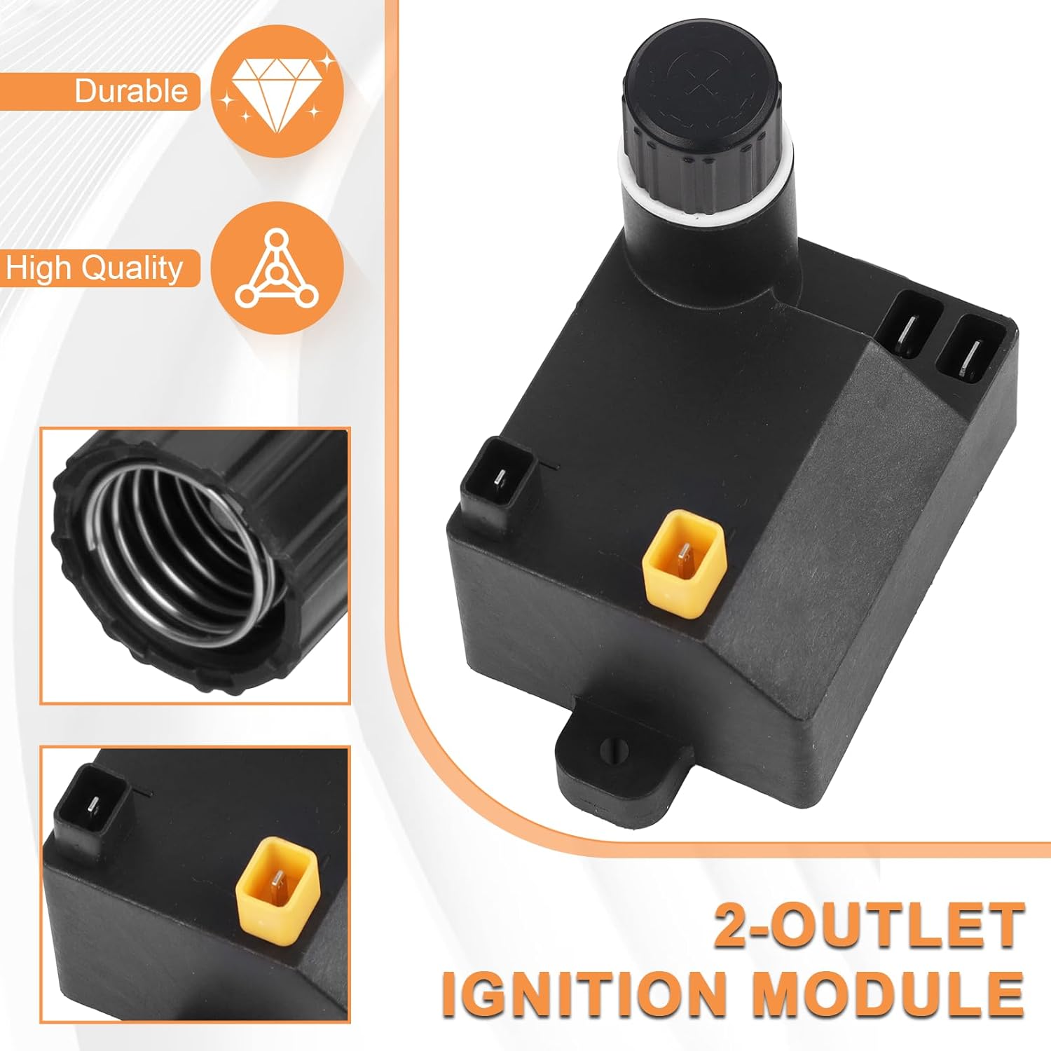 67053 Igniter Kit for Weber Spirit 2 GS4 Grill Parts Replacement Igniter for Weber Spirit II GS4 310 SER (2017 & newer) Spirit II E310, S310 Parts for Weber GS4 Igniter for Weber Spirit II Replacement